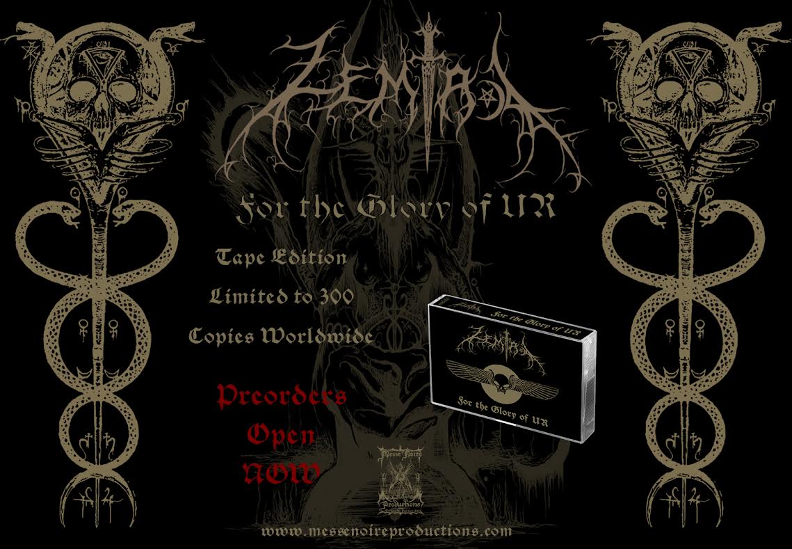 PREORDER *** ZEMIAL (Gre) For the Glory of UR MC – Messe Noire